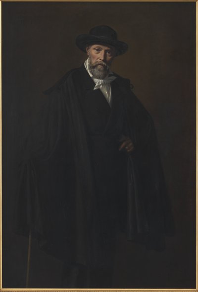 Malíř Constantin Hansen od Wilhelm Marstrand