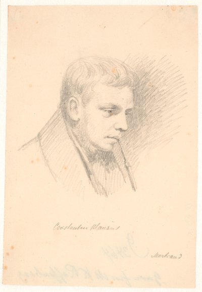 Portrét Constantina Hansena od Wilhelm Marstrand