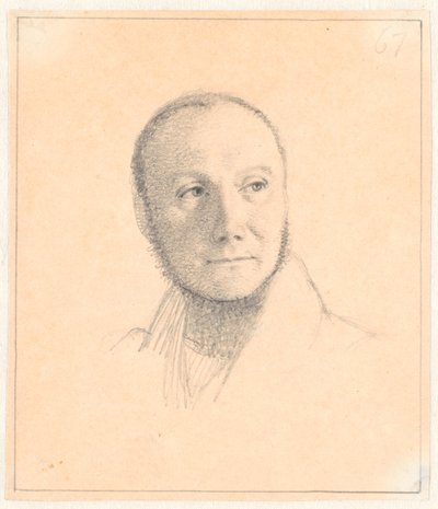 Portrét Christiana Waagepetersena, obchodníka s vínem, radního, soudního agenta od Wilhelm Marstrand