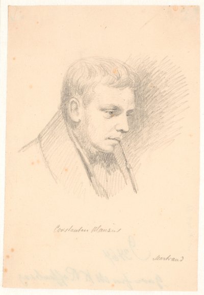 Portrét Constantina Hansena od Wilhelm Marstrand