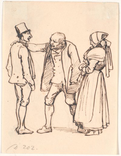 Zeť od Wilhelm Marstrand