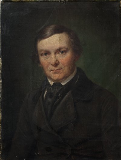 Architekt Gottlieb Bindesbøll od Wilhelm Marstrand