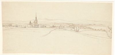Pohled směrem na Moru v Dalarne od Wilhelm Marstrand