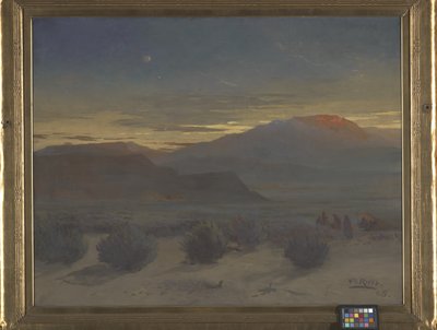 Wyomingská poušť od Wilhelm Riess
