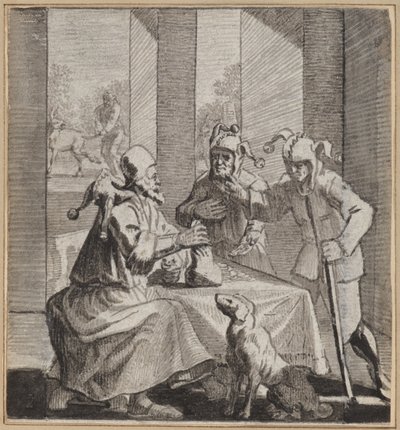 Blázen přijímající Borgy od Wilhelm Stettler