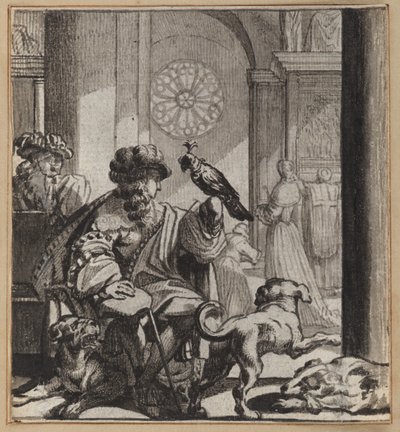 Blázen Chodí Do Kostela A La Fashion Blázen od Wilhelm Stettler
