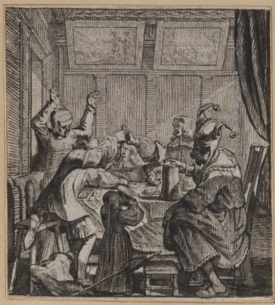 Naughty Table Šašek od Wilhelm Stettler