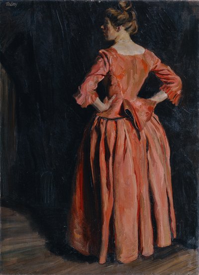 portrét dámy od Wilhelm Thöny