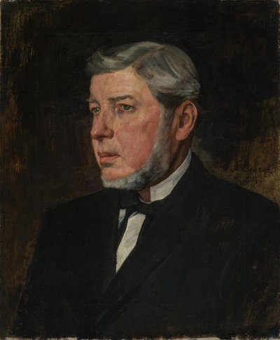 Portrét umělcova otce, Georga Trübnera od Wilhelm Trübner