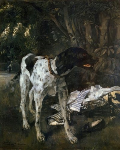 Stráž od Wilhelm Trübner