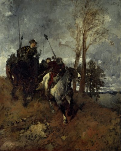křoví rytíř od Wilhelm Von Diez