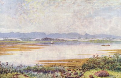 U jezera, pohled na jihovýchod (barevná litografie) od Wilhelm Westhofen