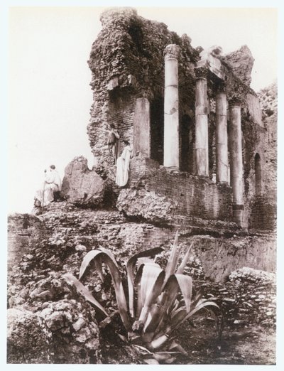 Taormina, Sicílie od Wilhelm von Gloeden