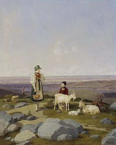 Na Gaisalmu od Wilhelm von Kobell