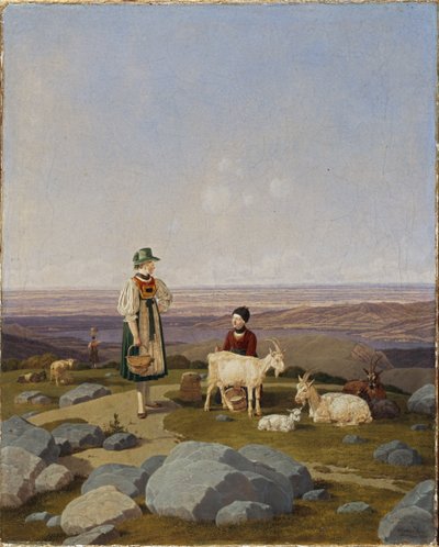 Německy: Auf der Geisalm Na Geisalmu od Wilhelm von Kobell