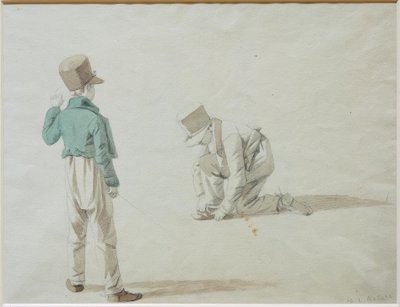 Studie chlapce s čepicí od Wilhelm von Kobell