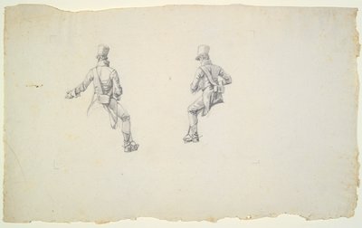 Studie rakouského husara od Wilhelm von Kobell