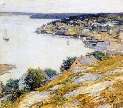 East Boothbay Harbor, 1904 od Willard Leroy Metcalf