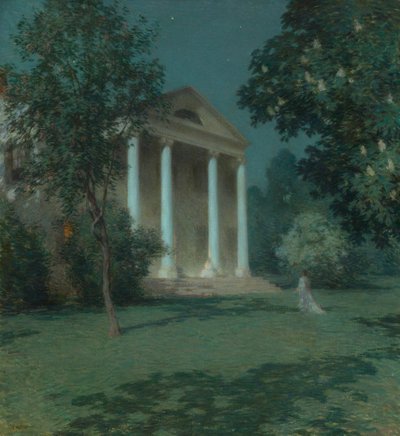 Májová noc od Willard Leroy Metcalf