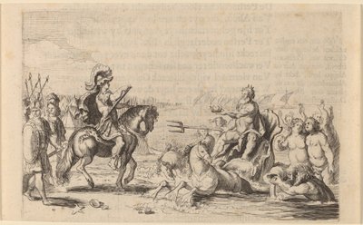 Alexandr Veliký a Neptun od Willem Basse