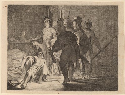 Catova smrt, 1634. od Willem Basse