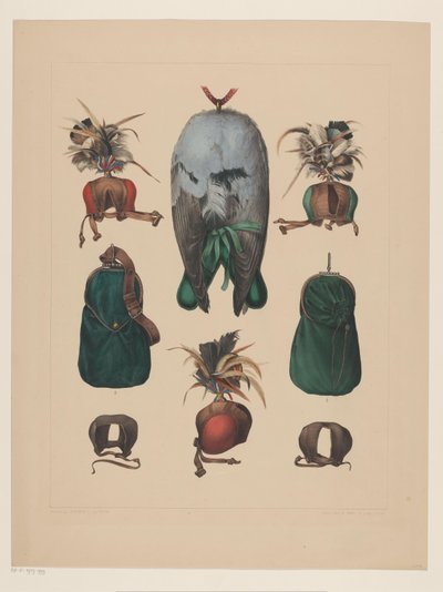 Atributy sokolnictví od Willem Bastiaan van Wouw (possibly)