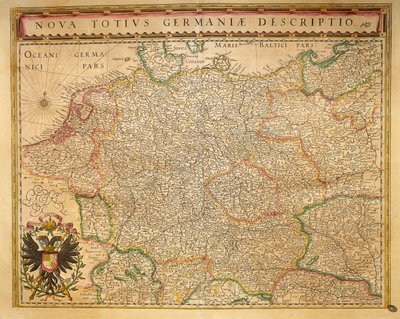 Moderní Německo ze světového divadla Willem Bleau, Amsterdam od Willem Blaeu