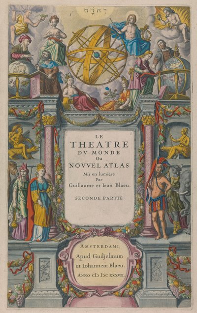 Le Theatre du Monde od Willem Blaeu