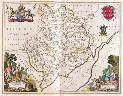 Monmouth shire (england and wales), in 