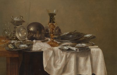 Snídaňové zátiší od Willem Claesz. Heda