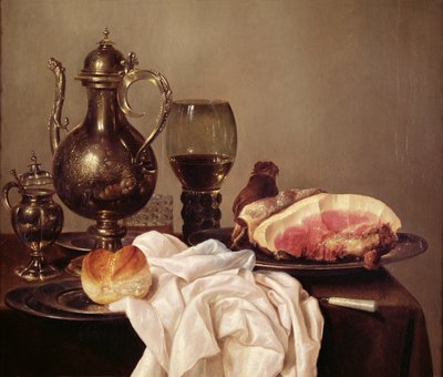 Snídaně Zátiší od Willem Claesz. Heda