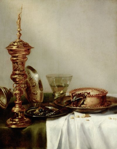 Prostřený stůl, 1634. od Willem Claesz. Heda