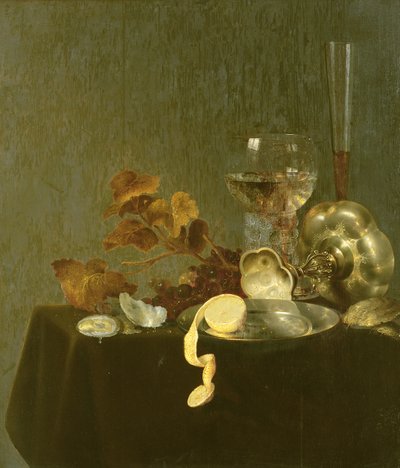Stálý život od Willem Claesz. Heda