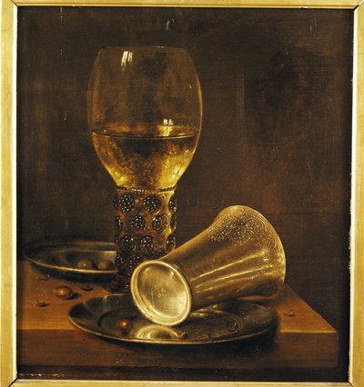 Zátiší s pohárem, 1653 od Willem Claesz. Heda