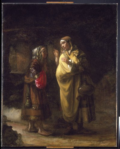Ruth a Naomi od Willem Drost
