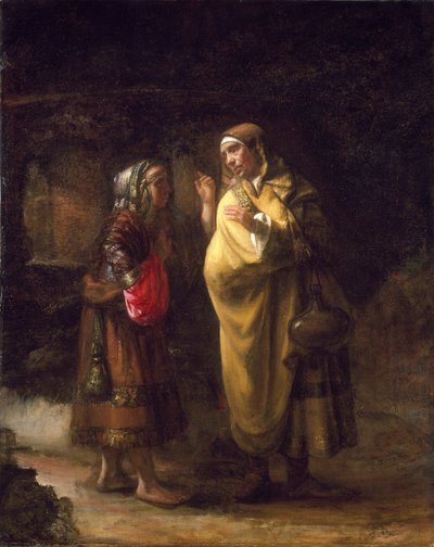 Ruth a Noemi, 17. století od Willem Drost