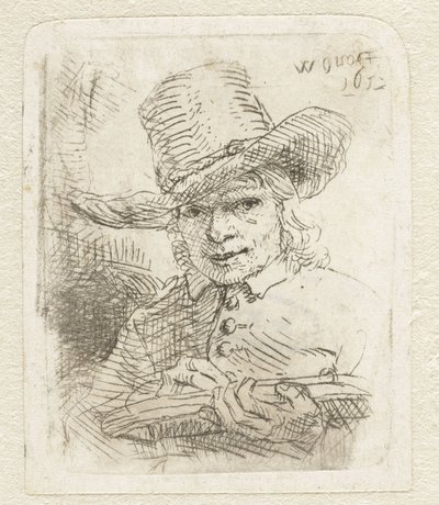 Autoportrét od Willem Drost