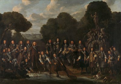 Alegorie o rozkvětu holandského rybolovu po druhé anglo-nizozemské válce (1665-67) od Willem Eversdijck (attributed to)