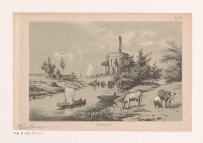 Parní čerpací stanice De Cruquius v Haarlemmermeer od Willem Hekking jr.