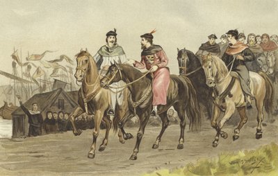 Floris V, hrabě z Holandska, a Gijsbrecht IV z Amstel, 26. července 1274 od Willem II Steelink