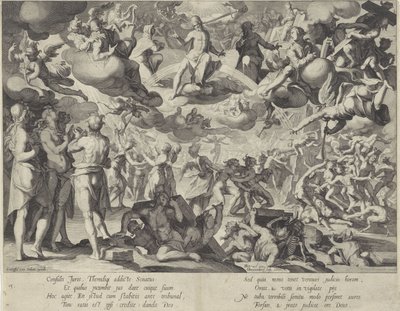 Laatste Oordeel Throne of Justice (název série) od Willem Isaacsz. van Swanenburg