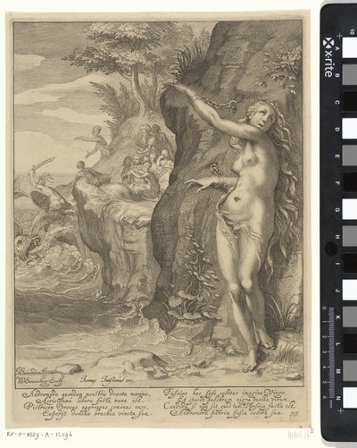 Perseus v Andromedě od Willem Isaacsz. van Swanenburg