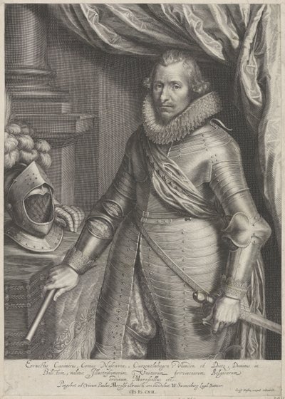 Portrét Ernsta Kazimíra, hraběte z Nassau-Dietz od Willem Isaacsz. van Swanenburg