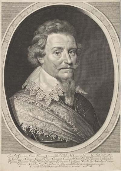 Portrét Ernsta Kazimíra, hraběte z Nassau-Dietz od Willem Jacobsz Delff