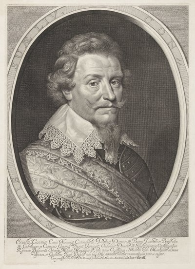 Portrét Ernsta Kazimíra, hraběte z Nassau-Dietz od Willem Jacobsz Delff