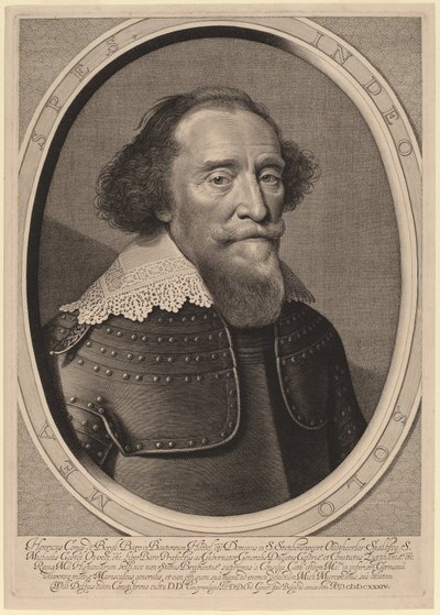 Henry, hrabě de Bergh od Willem Jacobsz Delff after Michiel van Miereveld