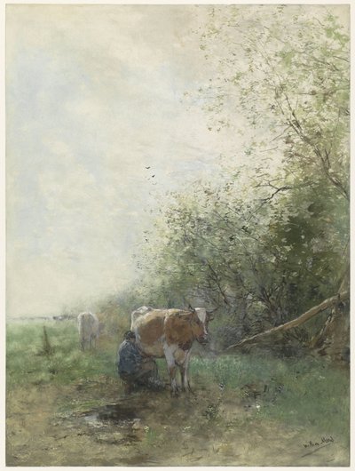 Doba dojení od Willem Maris