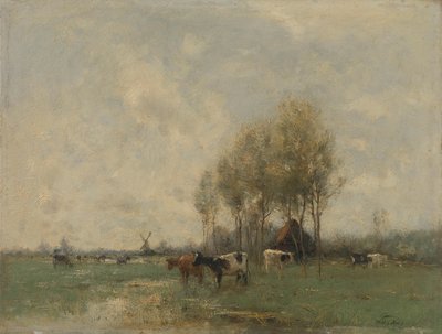Louka s krávami od Willem Maris