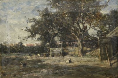 Farmářský dvůr na severu od Willem Roelofs (I)