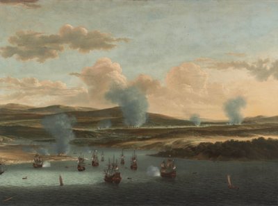 Bitva o Medway Cesta do Chathamu, 1667: Nizozemská flotila v ústí řeky Medway od Willem Schellinks
